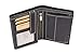Produktbild LEAS Portmonee Herren Geldbörse natur im Hochformat mit Geschenkbox Echt-Leder - Vintage-Collection 13x10x3cm (BxHxT) (schwarz)