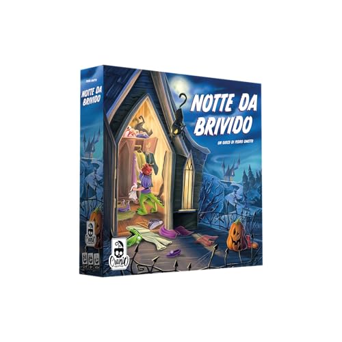 Cranio Creations - Notte Da Brivido - Vivi la Magia della Notte di Halloween per Tutto l'Anno! - Gioco per Famiglie - Età 8+ - 45 Min - Da 2 a 4 Giocatori - Edizione in Lingua Italiana