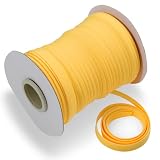 Bias Tape, Double Fold Bias Tape 1/2 Inch Continuous Bulk Bias Tape for Sewing, Quilting, Binding, H