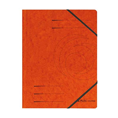 Preisvergleich Produktbild herlitz 972463 Eckspanner A4 Quality, orange, 5 Stück