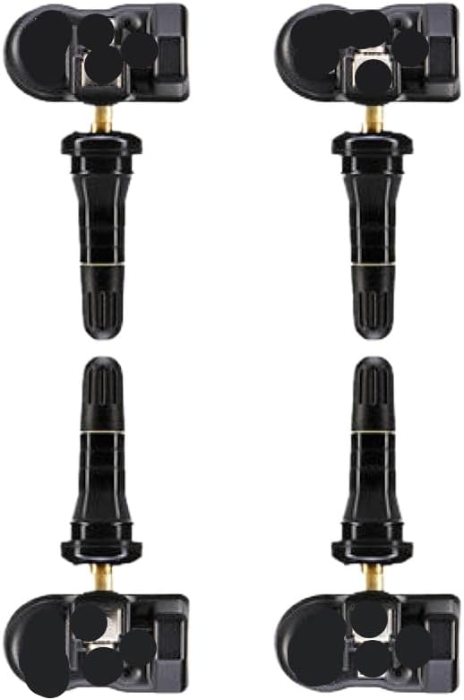 TPMS Tire Pressure Monitor Tester 433 315MHz Scanner Tool Compatible with MaxiTPMS MX-433(4X 2in1 Aluminum)