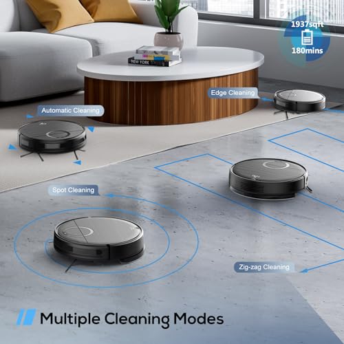Robot Vacuum and Mop Combo with Self-Empty Base