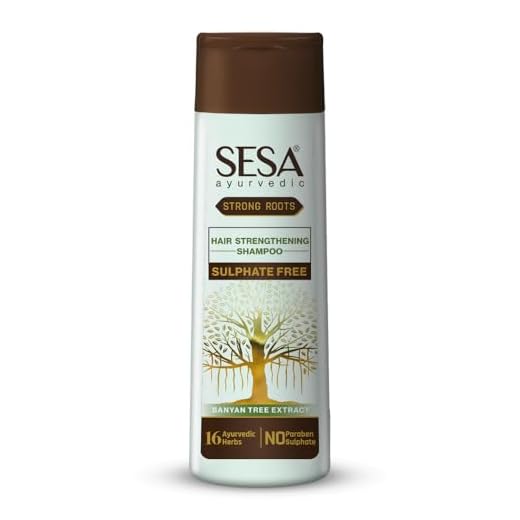 Sesa+ Ayurvedic Strong Roots Shampoo + Conditioner with Banyan Tree Extracts - Prevents Hair Fall, Repairs Damage, Curbs Dandruff - No Parabens, Sulphates - 200 ml