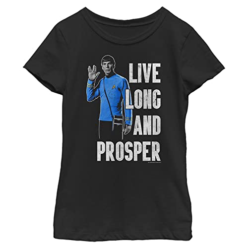 T-shirt Star Trek Kids Spock vêtement enfant geek motif espace et galaxie