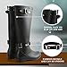 RIUETAR Rain Boots for Women, Waterproof Anti-Slip Knee High Rubber boots, Fashion Comfy Tall Water Boots Lightweightr Garden Booties for Outdoor