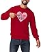 Arankhiger Men's Valentines Pullover Fashion Ribbed Cuffs Sweatshirt Long Sleeve Lover Party Be Mine Graphic Tees 2XL