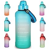 【100% SATISFACCIÓN】Como vendedor confiable, siempre respaldamos nuestros productos y su SATISFACCIÓN es nuestra prioridad número 1 Por favor, no dude en contactarnos si tiene algún problema con su botella de agua.