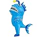 KOOY Inflatable Costumes Adult, Fish Costume, Angler fish Costume, Funny Blow up for Adult,Halloween Costume for Men Women