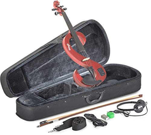 Violon électrique Stagg EVN silencieux avec kit accessoires complet