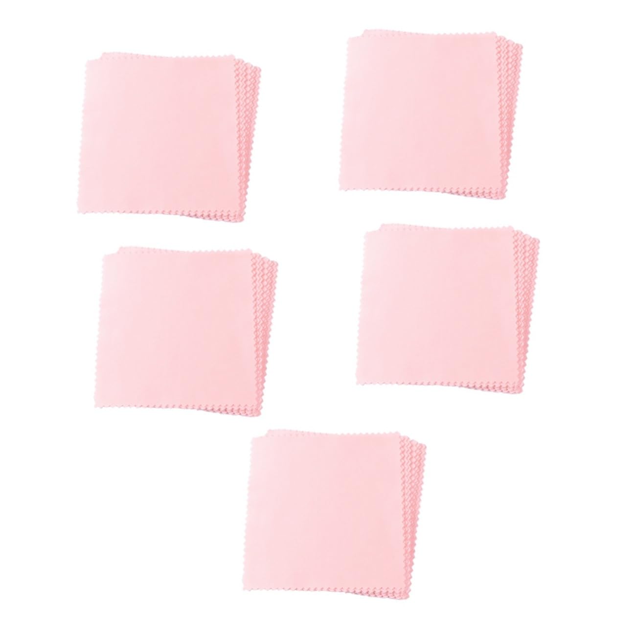Homoyoyo 250piezas Paquete De Paños De Limpieza De Joyas y Gafas Microfibra Para Pulido De Lentes y Pantallas Para Uso Diario y Viajes
