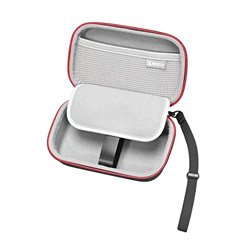 Image of RLSOCO Carrying Case Compatible with GQ EMF-390 Multi-Field & GQ GMC-500Plus /GMC-600 Geiger Counter Nuclear Radiation Detector Monitor Dosimeter (Case Only)