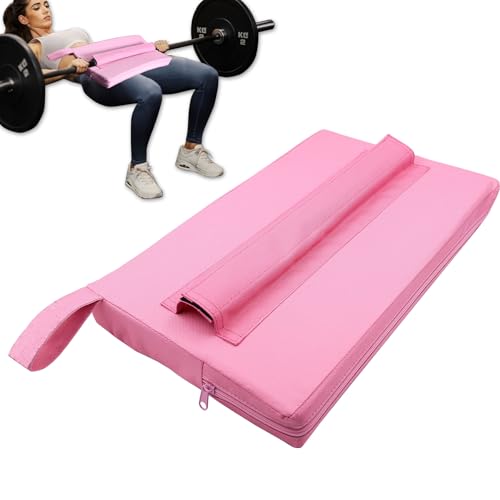Lights Mountain Square Hip-Thrust Pad Protective Extra Thick foam pad for Barbell Weightlifting Hip Thrusts and Glute Bridges Workouts Home Gym Equipment