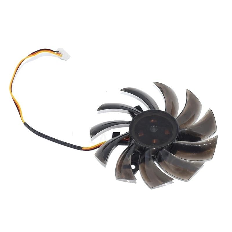 Laptopteile T127010BU Grafiklüfter 7,5 cm DC12V 0,45 A 3 PINS für Everflow-Kühler