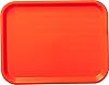 Carlisle FoodService Products CT101424 Cafe Standard Plastic Cafeteria/Fast Food Tray, NSF Certified, BPA Free, 14" Length x 10" Width, Orange (Pack of 24) #1