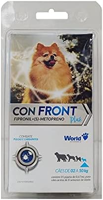 ConFront Plus 0,67ml p/Cães de 02 a 10kg- World Veterinária