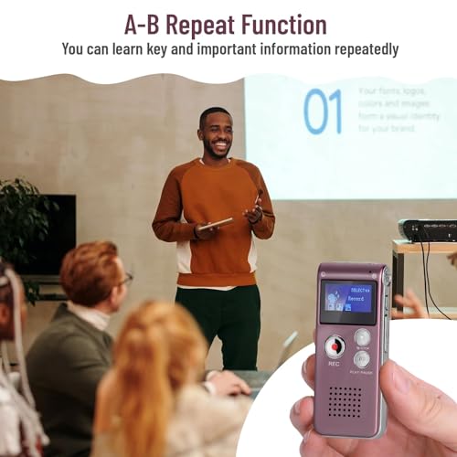 Helterfolg 8GB Dictaphone, Portable Sound Audio Recorder - Image 4