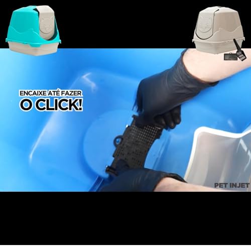 Durapets, Filtro Carvão Ativado Banheiro de Gato Cat Toilet Pet Injet Anti Odor