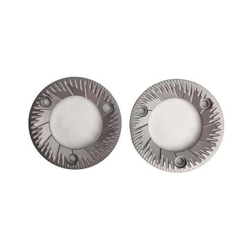 SSP Cast Lab Sweet 83mm Flat Burrs Revestimiento Silver Knight miniatura 1