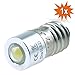 Produktbild DoLED 0,85 Watt 4-8 Volt E10 LED Cree Birne Schraubsockel Wechselstrom- und Gleichstrombetrieb AC/DC