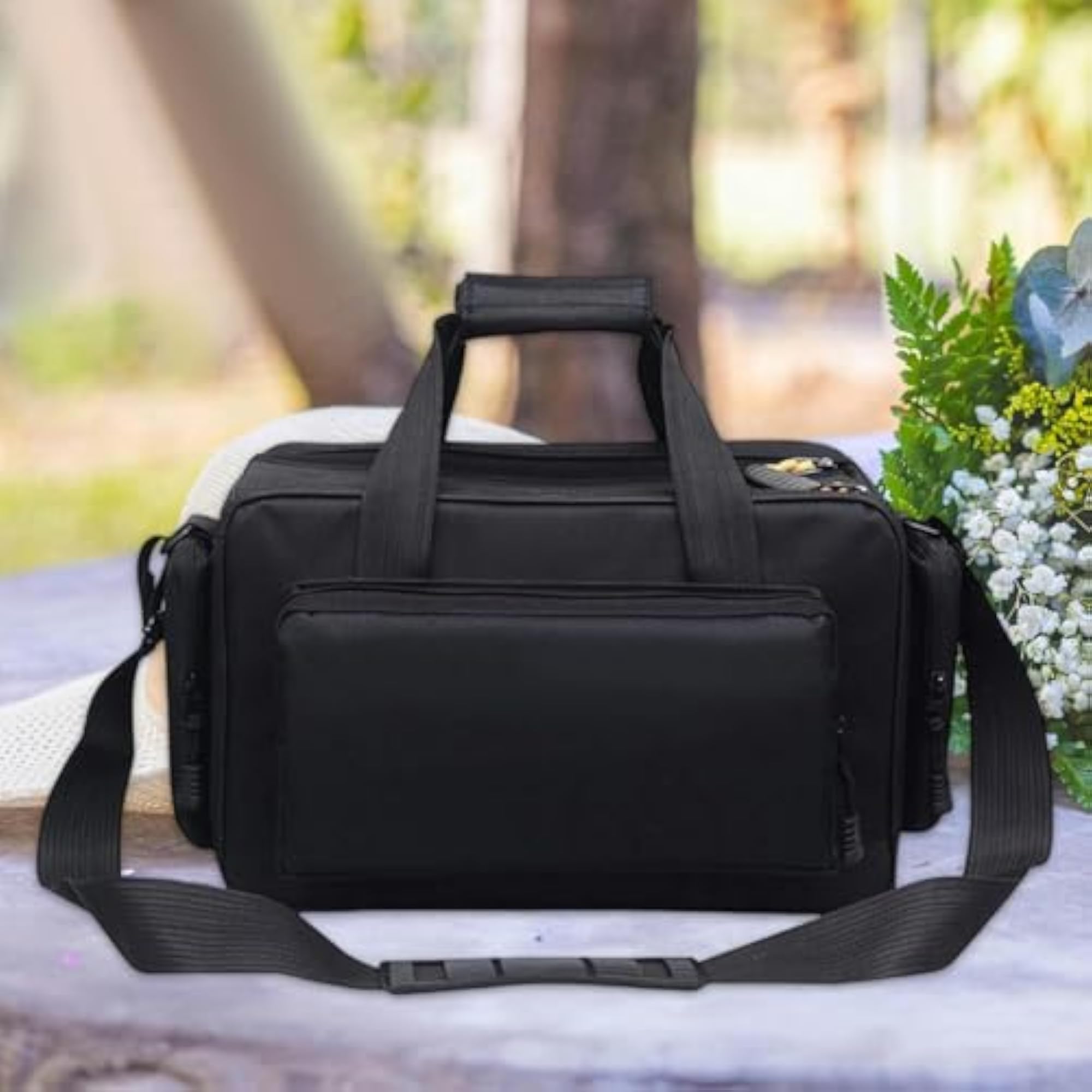 Water Resistant Camera Storage Bag with Shoulder Strap