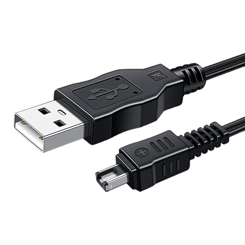 Rechange Chargeur 1,2 Mètre Câble de Chargement USB pour Appareil Photo compatible avec Canon CA-110 CA110 CA-110E VIXIA HF M50 M52 M500 R20 LEGRIA HF R206 R26 R200