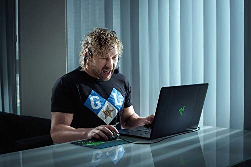 Ifrit - Design a basso profilo (Microfono a condensatore di livello professionale con potenziatore audio USB - Capacità di trasmissione in duo - Cuffie per gioco, streaming e brocaster) Nero - Cuffia gaming - Immagine 1