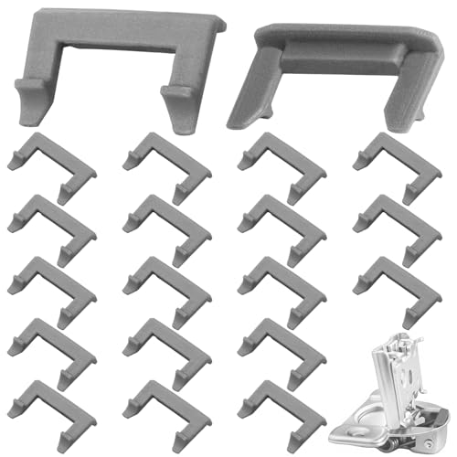 Zookpr 20 PCS Hinge Restrictor Clip 86 Degree Angle Restriction Hinge Clip for Cabinet Door Hinges, 90° Opening Cabinet Hinge Restrictor Clip for Soft Close Hinges Cabinet Door Hardware Limiter, Nylon