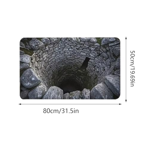 Tapis illusion 3D haut de gamme : confort durable et design moderne - 7