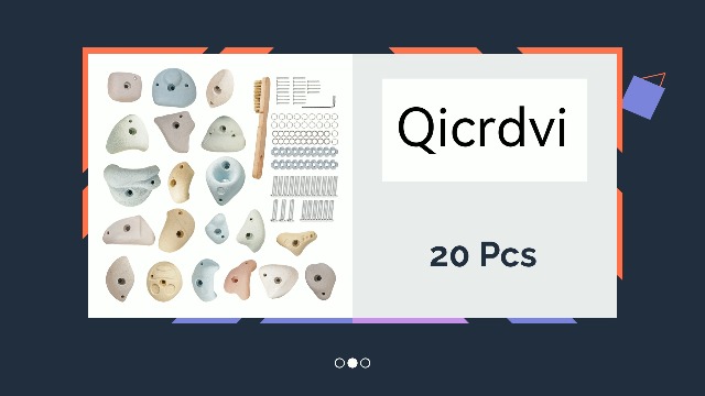 Amazon.com : Qicrdvi 10 Pcs Resin Rock Climbing Holds for All Ages