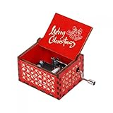 【Design portatile】: la custodia per musica natalizia ha dimensioni compatte di 6,5 cm x 5 cm x 4,2 cm / 2,56 pollici x 1,97 pollici x 1,65 pollici, si adatta facilmente al palmo della mano o alla tasca, rendendola leggera e comoda da trasportare ovunque tu vada