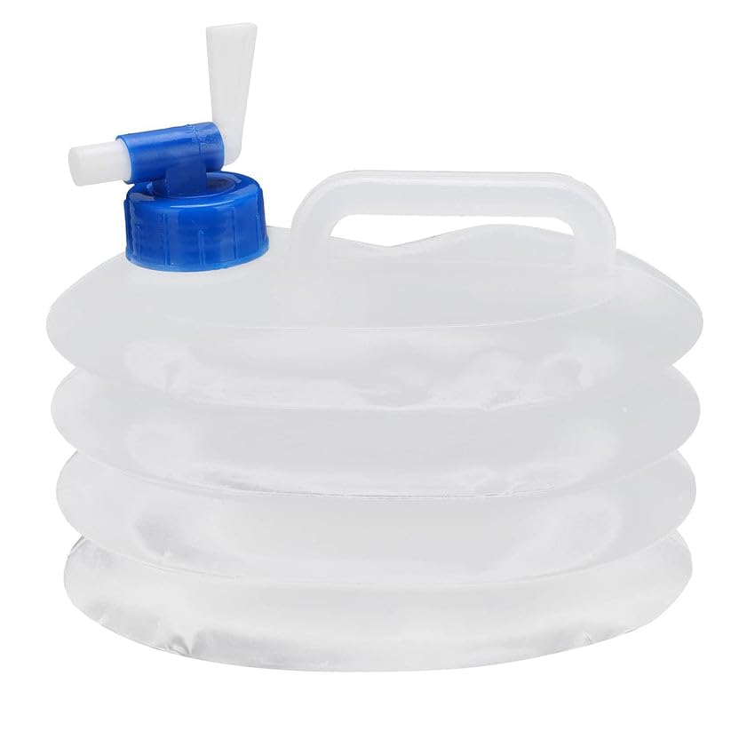 Outdoor Camping Collapsible Portable Water Container with Carry Handle Tap Valve Large Food Grade-image-16