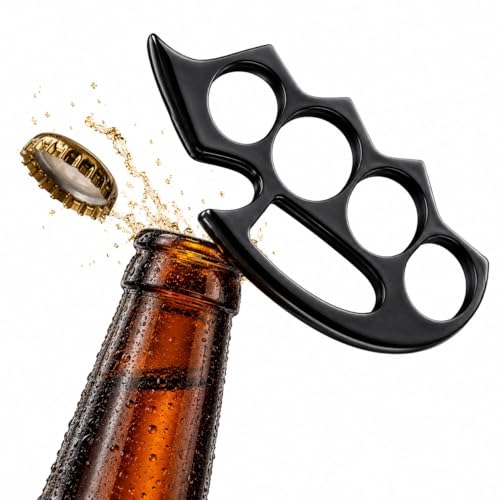 Premium Stainless Steel Bottle Opener for Beer Bottle | Heavy Duty Style Opener Rust-Resistant, Compact & Lightweight Tool for Home, Bar, Kitchen,Travel Use & Gift for Man