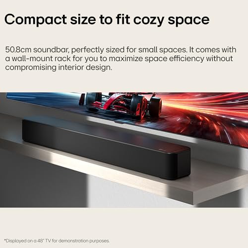 Image of LG SF1A 30 Watts 2.0 Channel Mood Lighting, Compact Size Soundbar with Bluetooth Wireless Connectivity (Black)