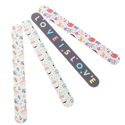 minkissy 1 Pc Lime Unghie Blocco Lucidante Bambino Due Lati