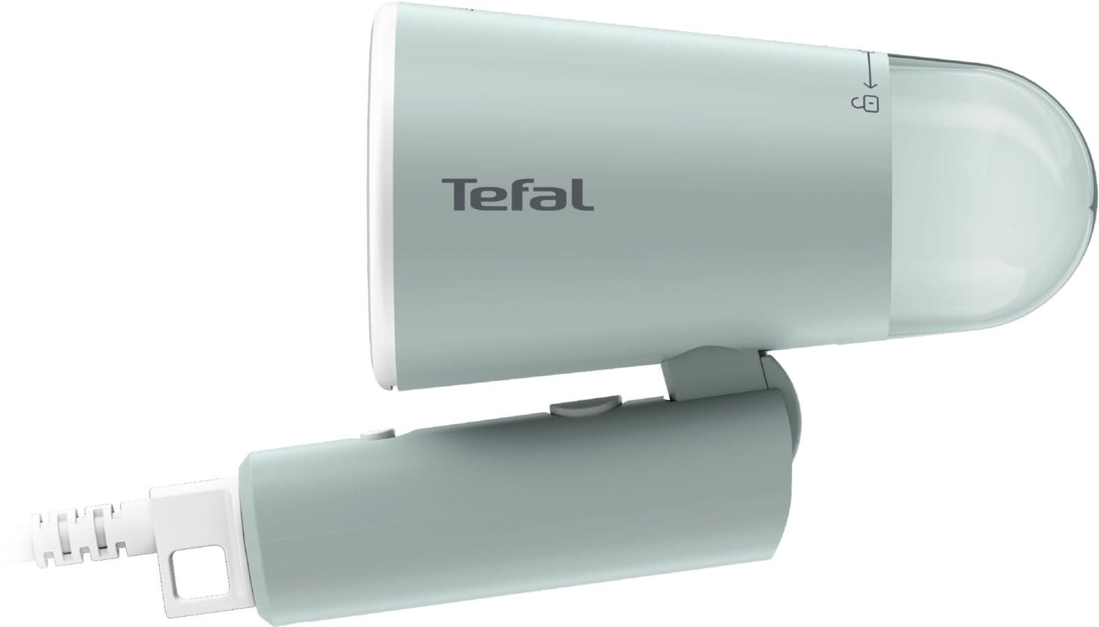 Tefal Origin Travel DT1034 Brosse vapeur pliable 1200 W, prête à l'emploi en 25 secondes, 20 g/min, vapeur de voyage, réservoir d'eau 70 ml, vapeur incluse, accessoires inclus