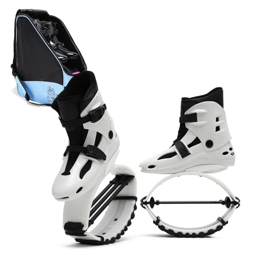 Jumps Botas Zapatillas De Rebote Unisex For Adultos Y Adolescentes for Fitness, Running, Saltos, Entrenamiento, Antigravedad, con Bolsa De Almacenamiento Y Ajuste Ajustable(M 33-35EU)