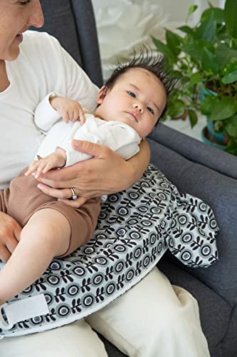 My Brest Friend Original Nursing Pillow For Breastfeeding, Nursing And Posture Support With Pocket And Removable Slipcover, Midnight Poppy #TOP7