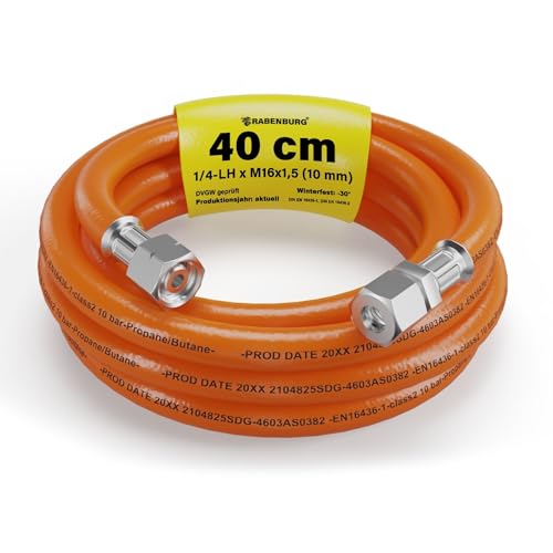 Gasschlauch 0,4 m – Gasschlauch Wohnwagen mit 1/4