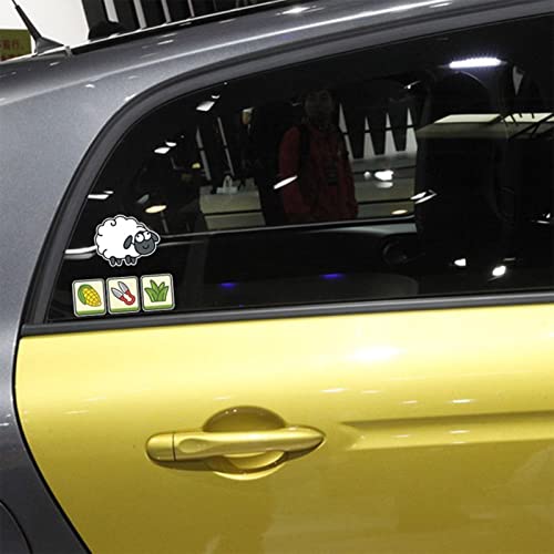 Adesivos de cabra para carros, adesivos refletivos de cabra - adesivos de cabra para garrafas de águ