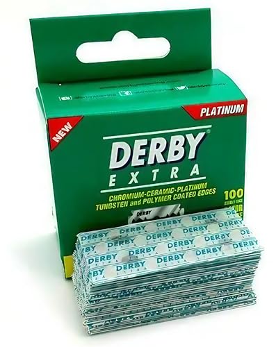 Derby Extra Double Edge Safety Razor Blades, 100 Count - Image 3