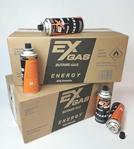 Exgas MSF-1A Butan Gaskartusche 227g, 28 Stück