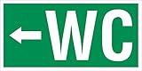 PVC Werbebanner Banner Plane Festival Bauzaunbanner WC Links Toilette