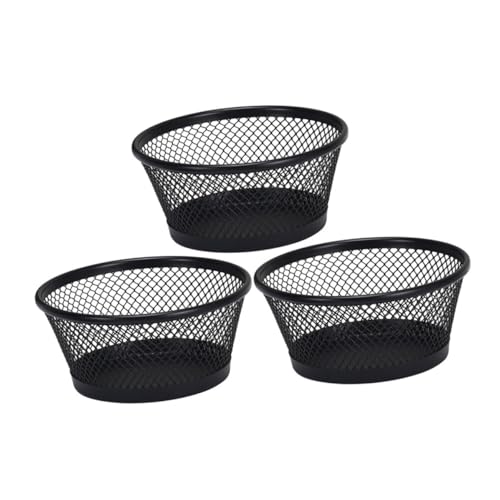 Housoutil Clip-on Desktop Storage Rack Paper Clip Holders for School Study Item Containers