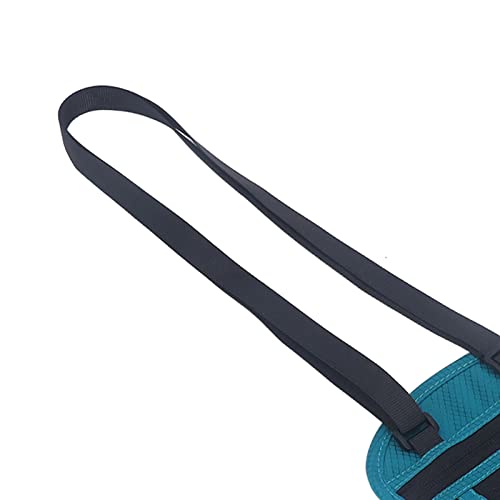 Carteira de Pescoço Com Bloqueio, Material de Nylon, Várias Funções, Carteira de Pescoço, Cinto de O