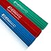 THERABAND FlexBar, Tennis Elbow Therapy Bar, Relieve Tendonitis Pain & Improve Grip Strength, Resistance Bar for Golfers Elbow & Tendinitis, 3 pack, Light-Medium-Heavy, RED/GREEN/BLUE