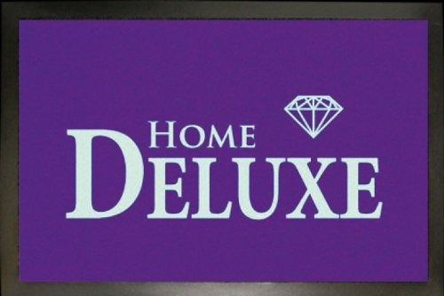 Rockbites Design Doormat, Polyamide, black, 40 x 60 cm