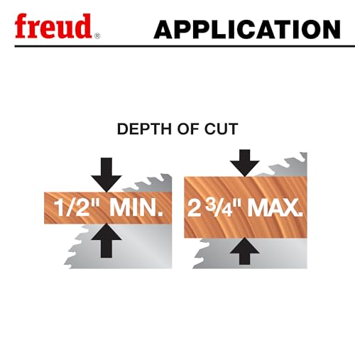 Freud LU88R010: 10" Thin Kerf Fine Finish Crosscut Blade thumbnail 5