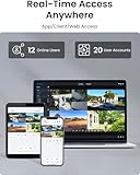 Reolink 4K PoE CCTV Security Camera Systems with Person/Vehicle Detection, 8CH NVR with 2TB HDD, 6pcs 8MP Outdoor PoE IP Cameras, 24/7 Recording, Night Vision, Home Surveillance Kits, RLK8-800B6 - Image 6