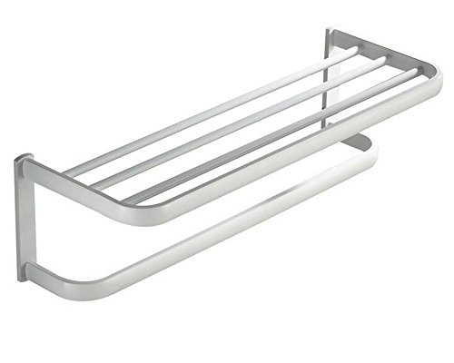 Toallero BañO Porta asciugamano bianco in materiale rame semplice arrosto processo di verniciatura bianca Estante De Toalla Barra De Toalla De Baño Cover