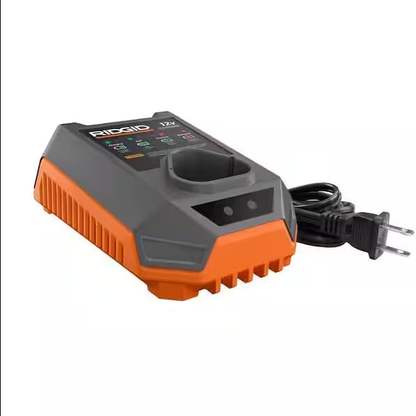RIDGID 12-Volt Lithium-Ion Battery Charger